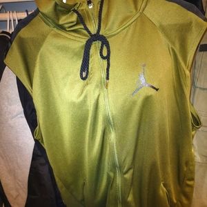 Jordan full zip hooded Vest 4xl